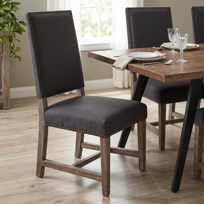 Kennedy 68" Dining Table in Smoked Acacia