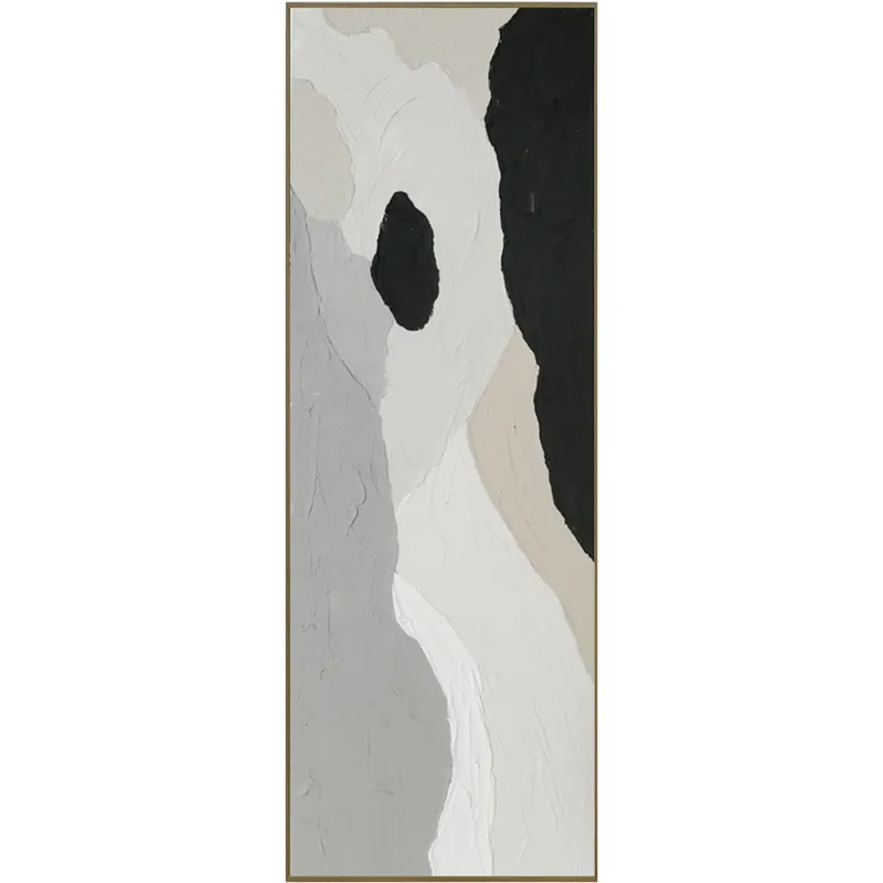 Palette Ripped Reflections Hand Painted Framed Triptych