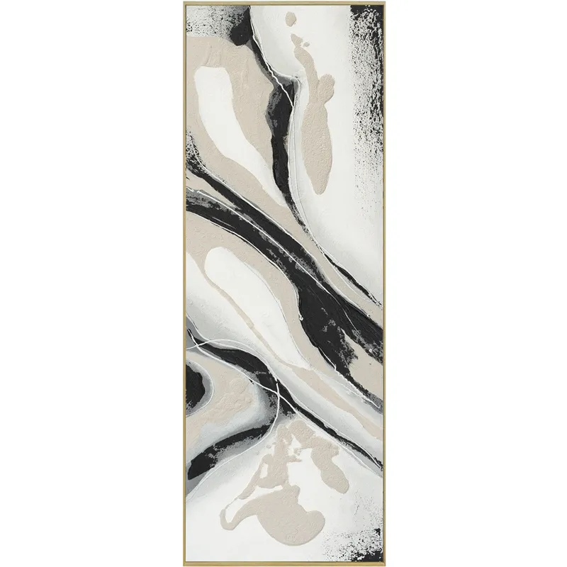 Palette Serenity Hand Painted Framed Triptych