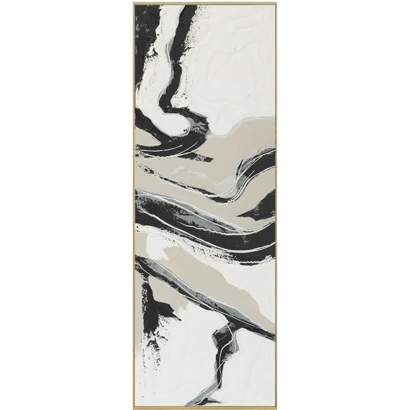 Palette Serenity Hand Painted Framed Triptych