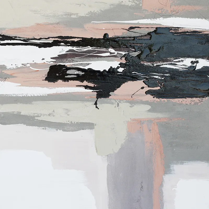 Palette Vistas Unknown Hand Painted Framed Diptych