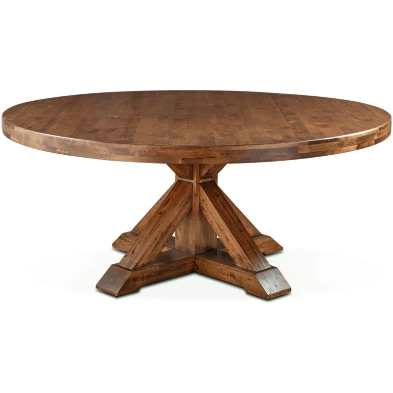 Grassroots Aspen 60" Round Dining Table in Earth