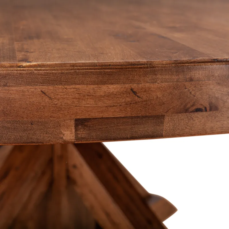 Grassroots Aspen 60" Round Dining Table in Earth