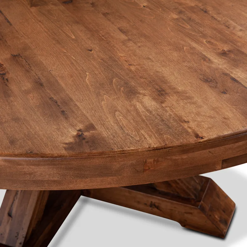 Grassroots Aspen 60" Round Dining Table in Earth