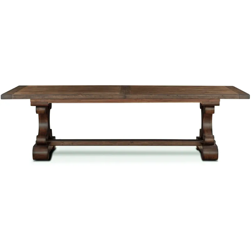 Grassroots Maxwell 108"-144" Extension Table in Chestnut