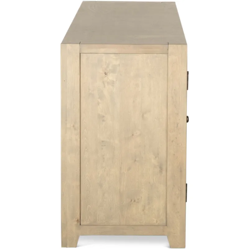 Grassroots Mission 80" Sideboard in Gray Birch