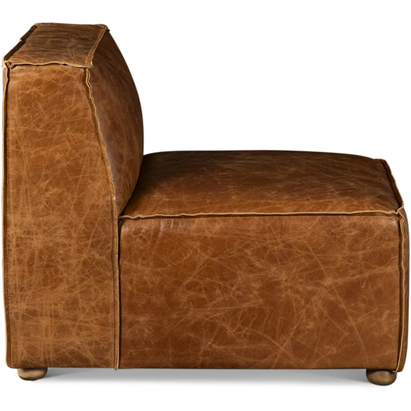 Portofino Loft Sectional 1 Seater -  Coco Brown