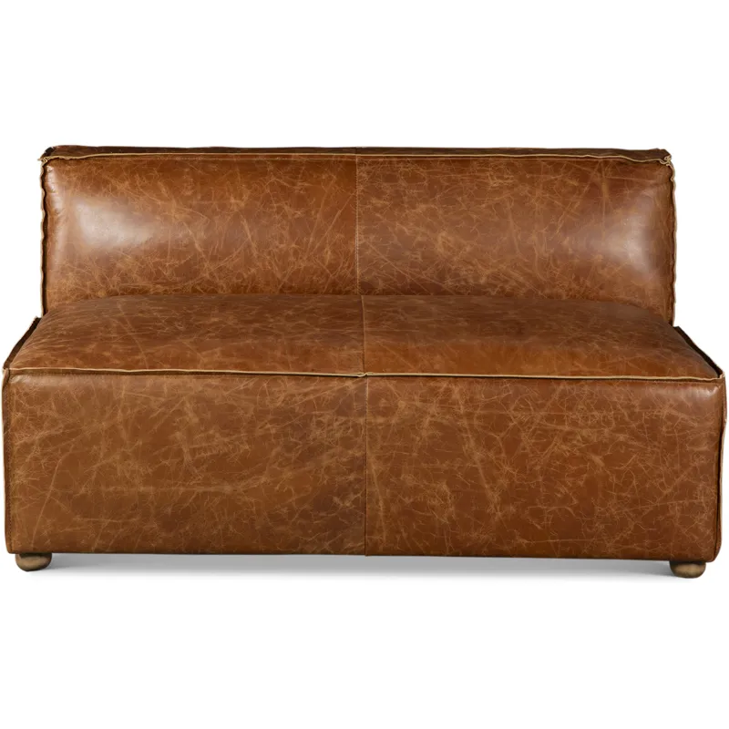 Portofino Loft Sectional 2 Seater - Coco Brown