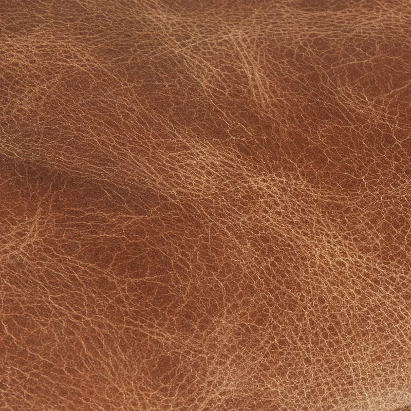 Portofino Modern 95" Sofa in Cocoa Brown Leather