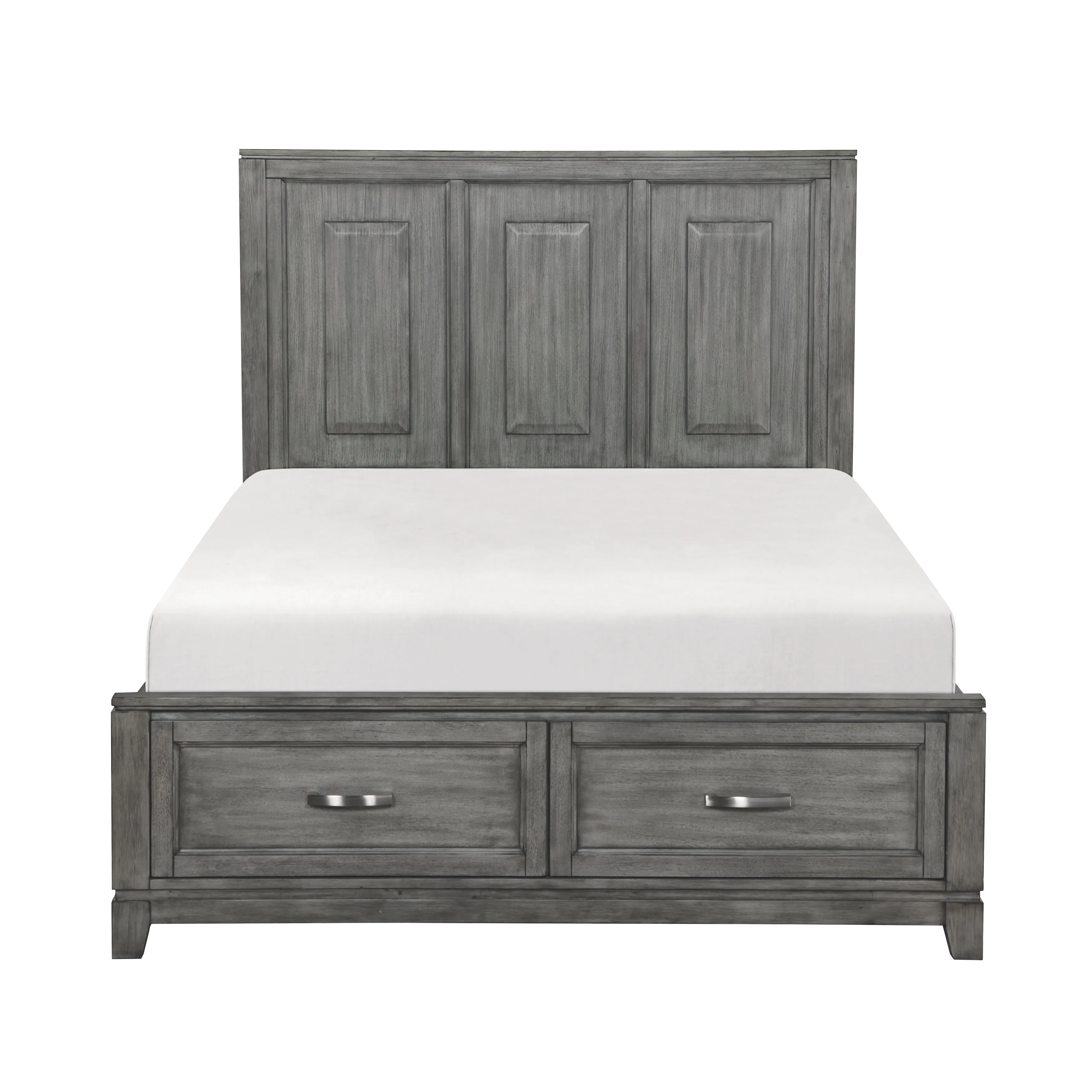 Garretson Queen Platform Bed with Footboard Storage - Image 7