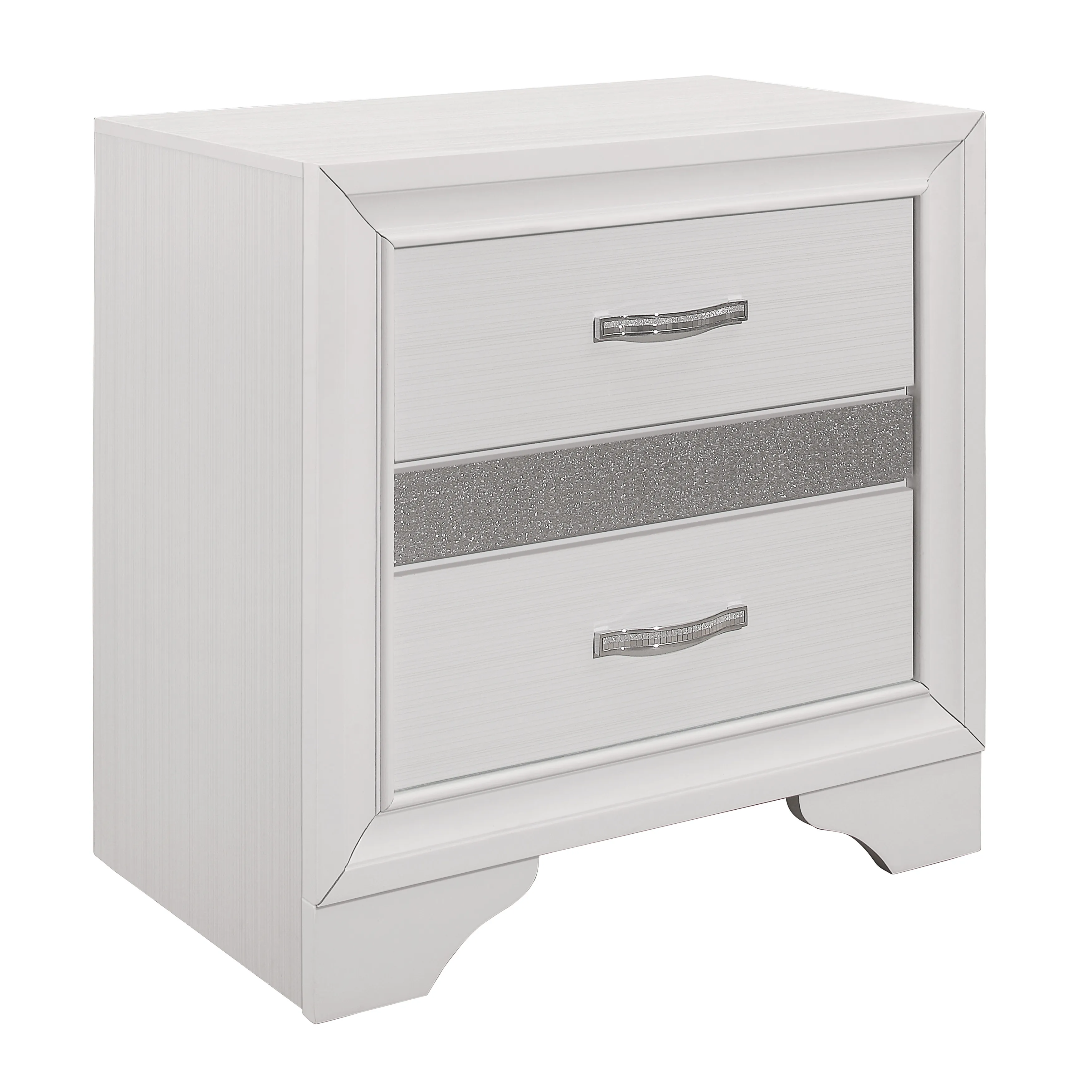 Luster Queen Bed, Dresser, Mirror and Nightstand - Image 9