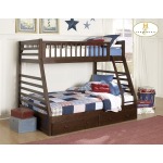 DREAMLAND COLLECTION TWIN/FULL BUNK BED
