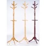 NATURAL FINISH HALL TREE