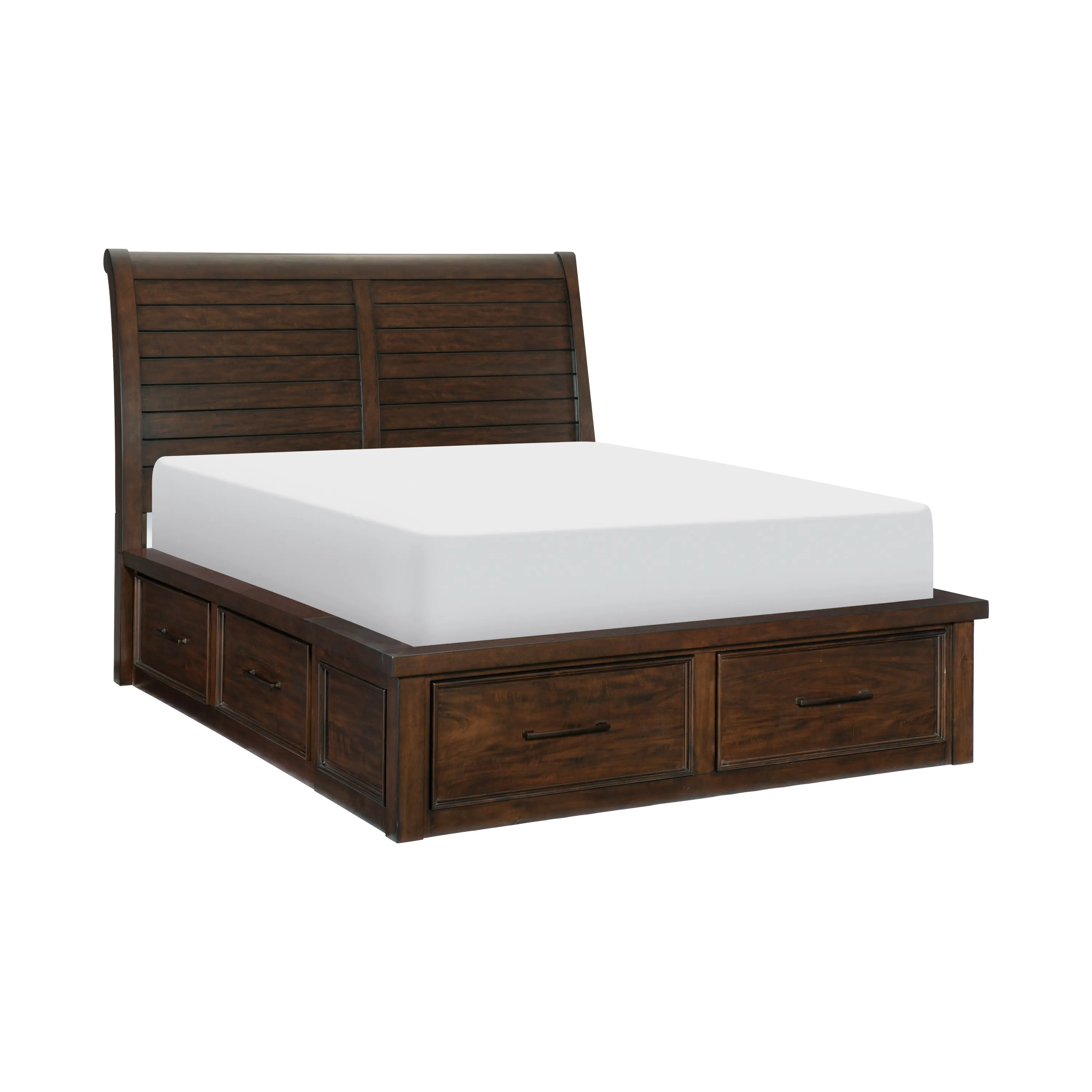 Logandale Queen Storage Bed, Dresser, Mirror and Nightstand - Image 4