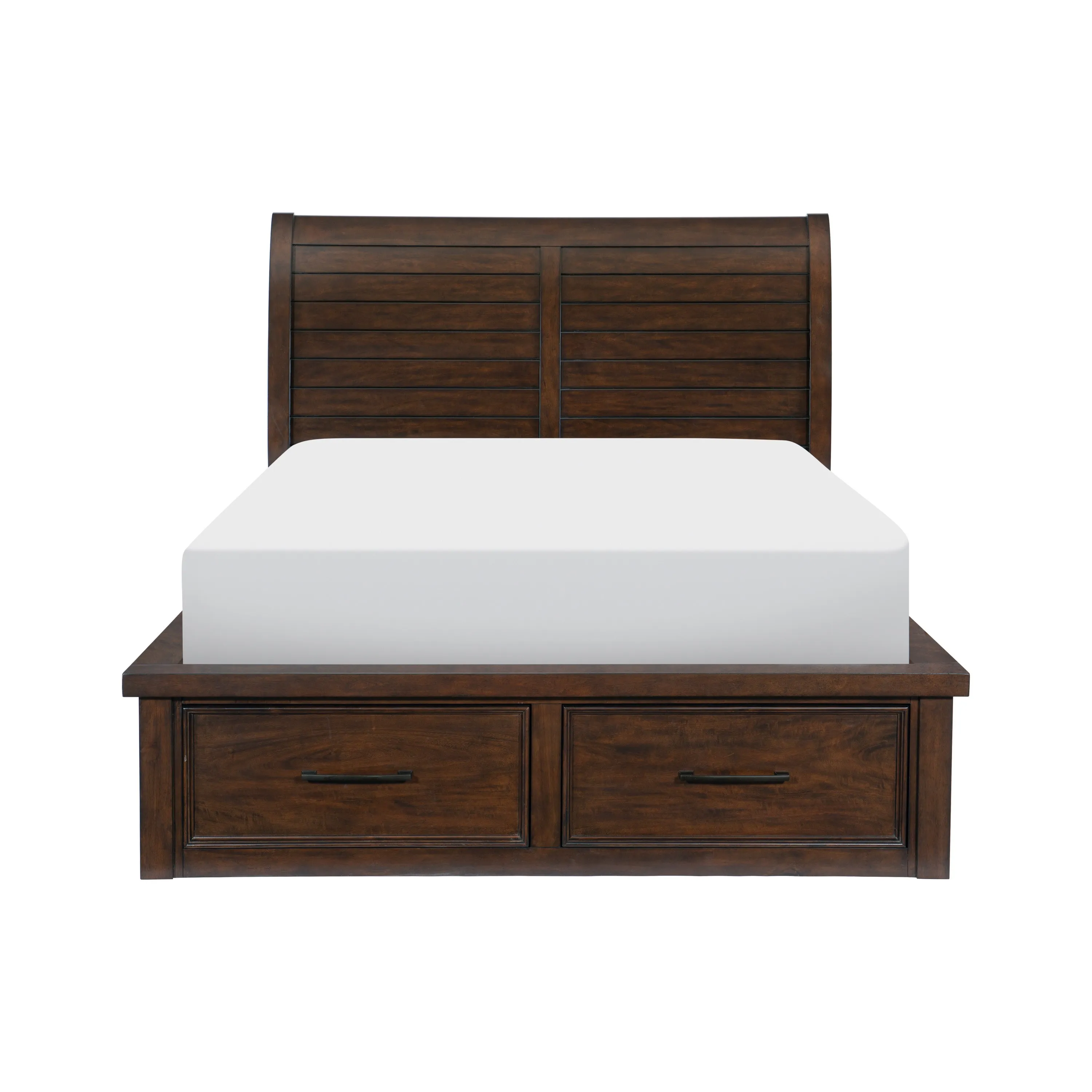 Logandale Queen Storage Bed, Dresser, Mirror and Nightstand - Image 3