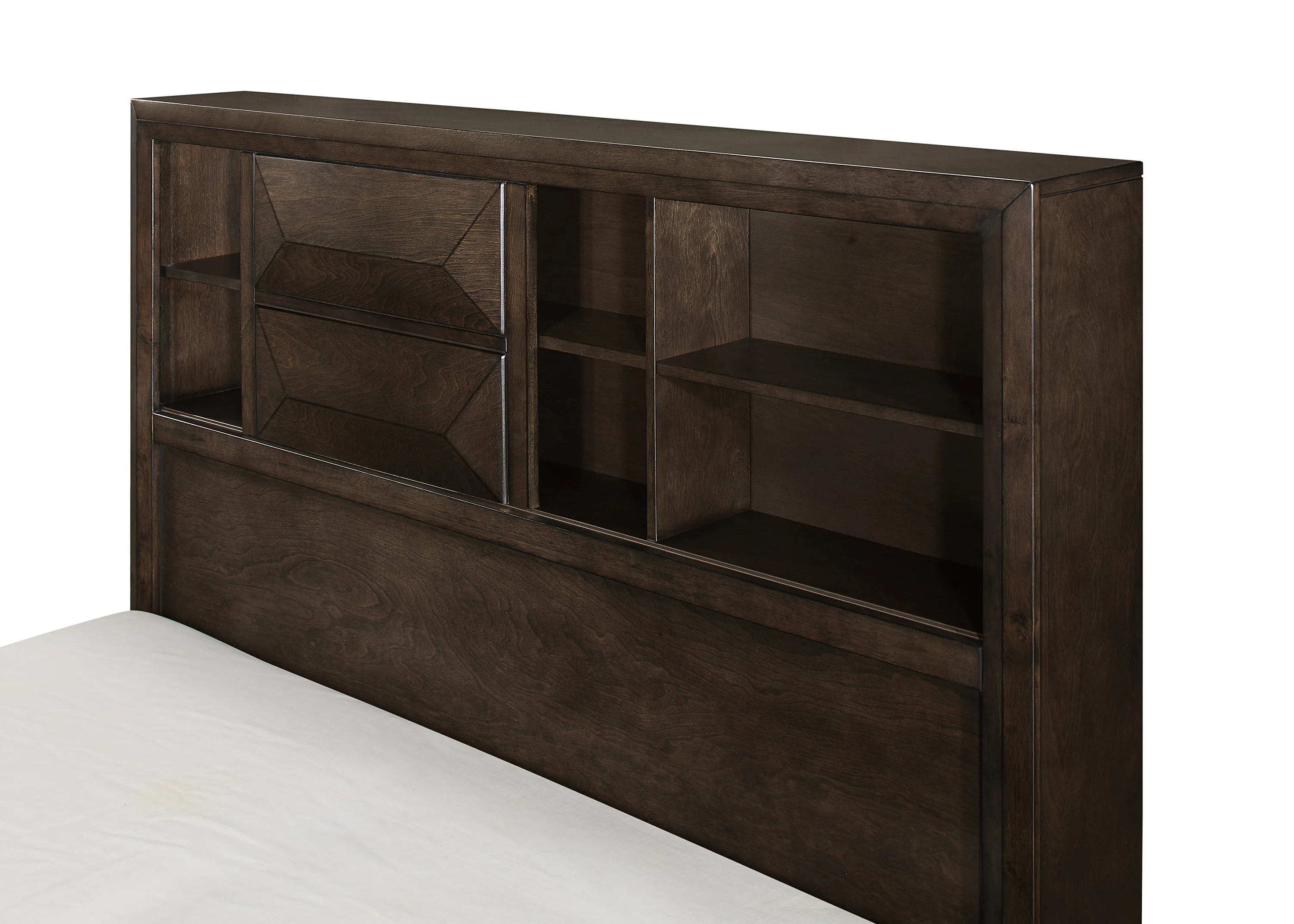Chesky Queen Platform Bed with Footboard Storage - Image 3