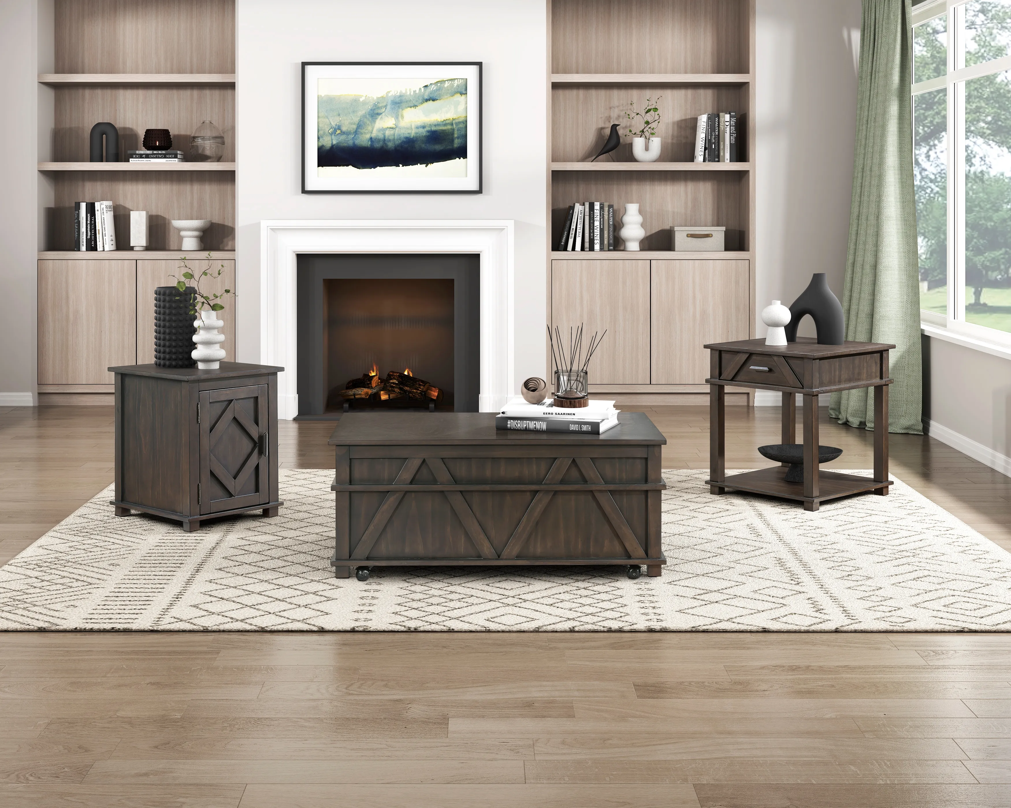 Lakeside Lift Top Cocktail Table - Image 6