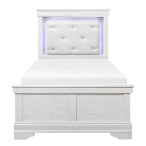 Lana  Twin Bed with LED Lighting