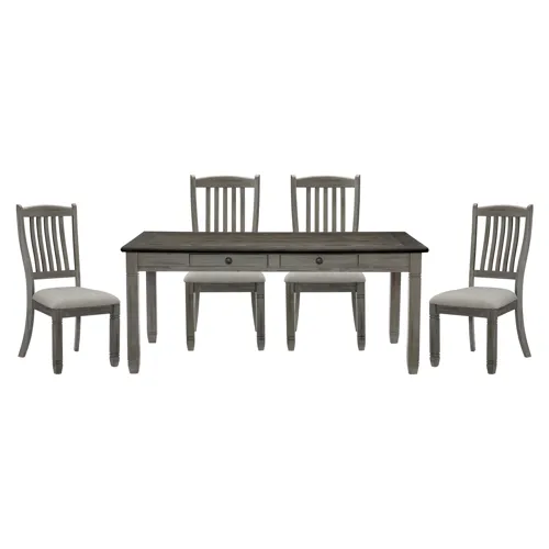 Granby Dining Table and 4 Side Chairs