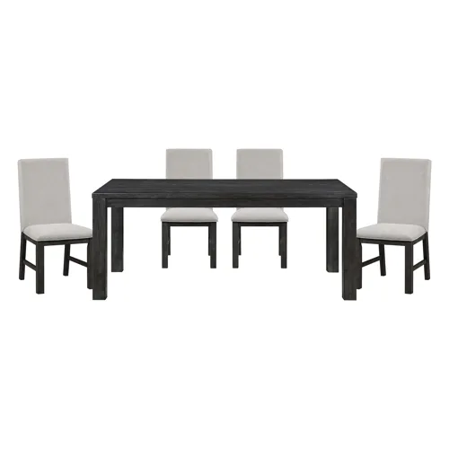 Orem Dining Table and 4 Side Chairs