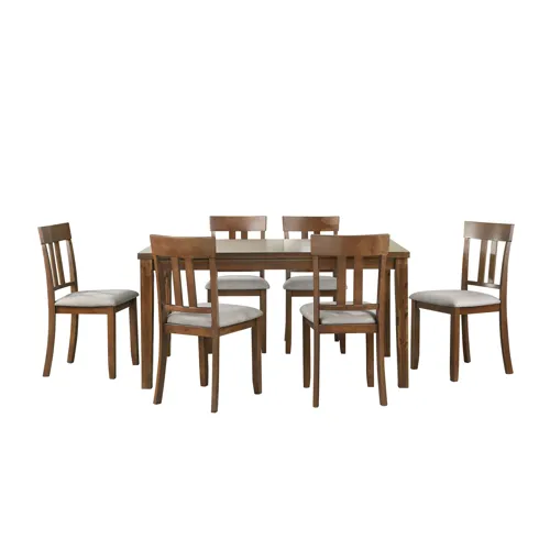 Prineville Table and 6 Side Chairs