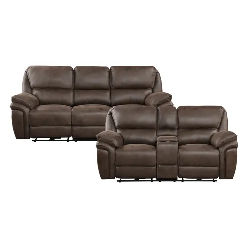 Proctor 2pc Set: Sofa, Love