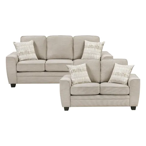 Zander Sofa and Loveseat