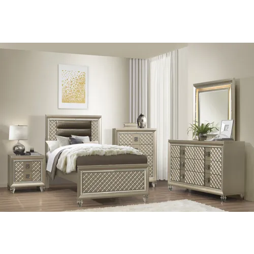 Loudon  Twin Platform Bed