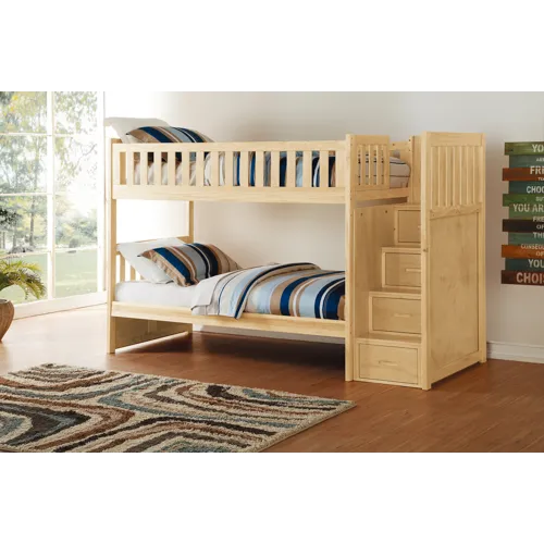 Bartly  Twin/Twin Step Bunk Bed