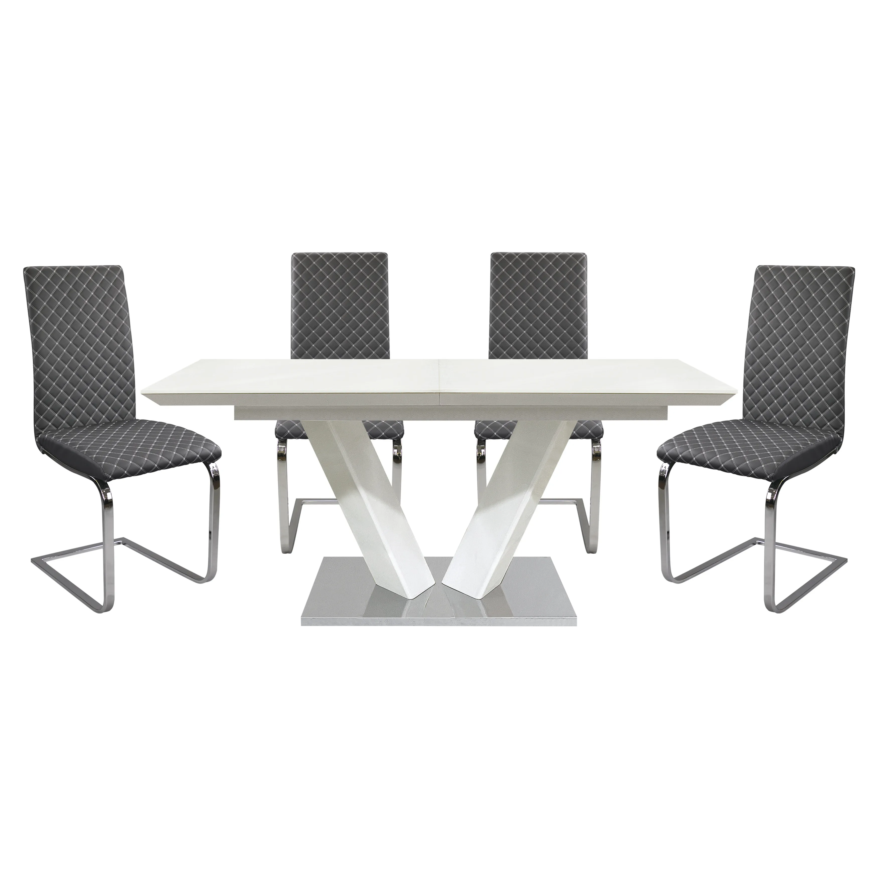 Yannis Dining Table and 4 Side Chairs