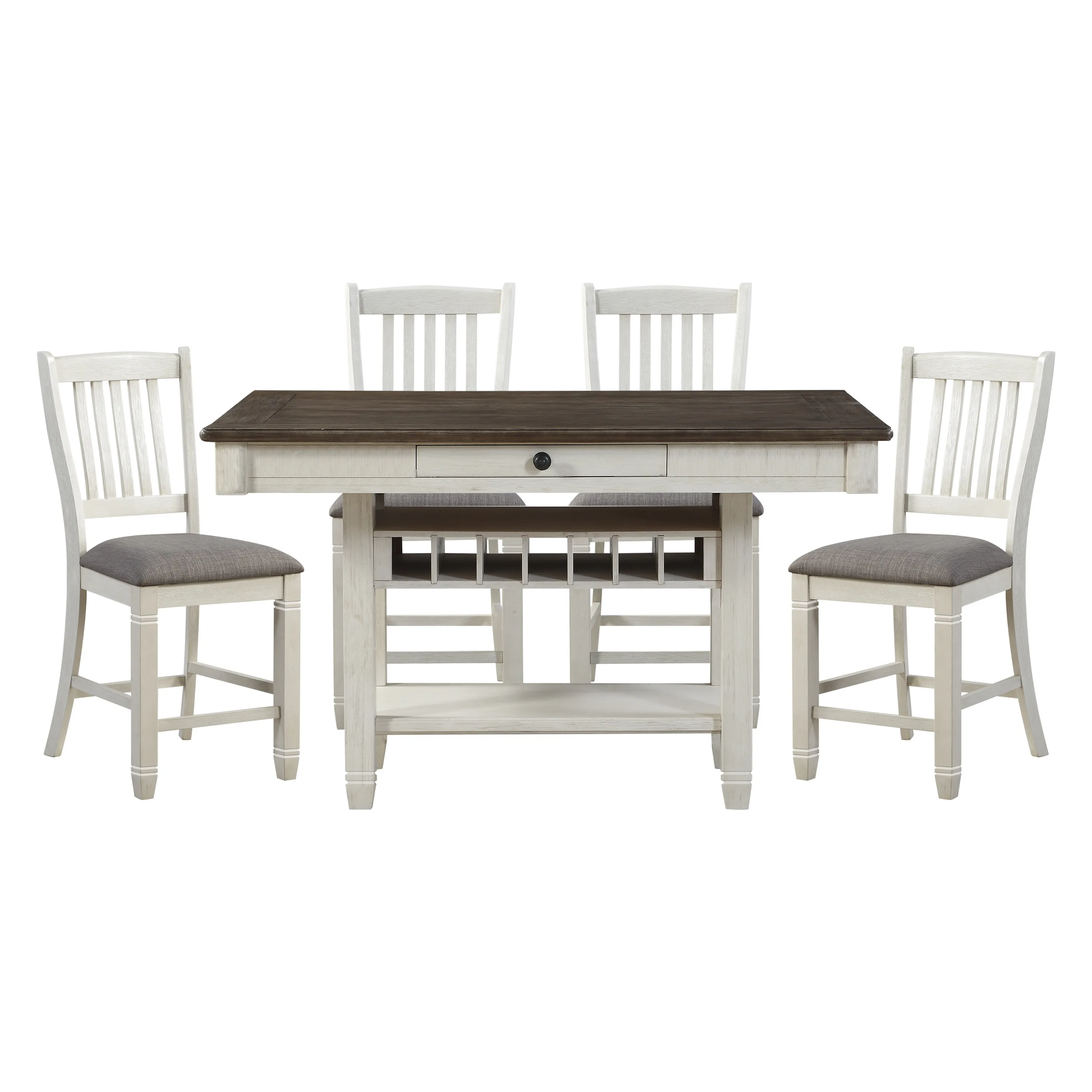 Granby Counter Height Table and 4 Bar Stools