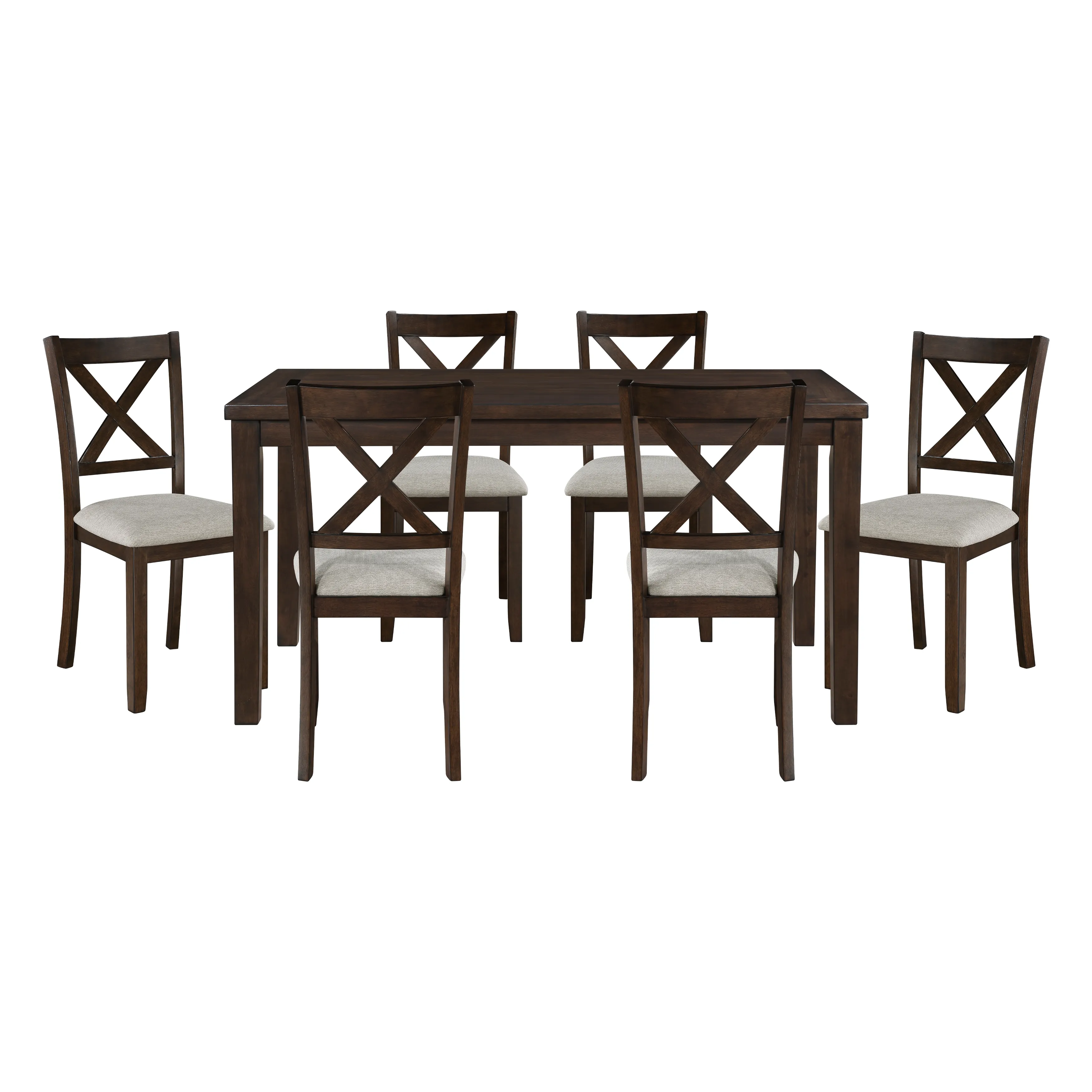 Challis Dining Table and 6 Side Chairs
