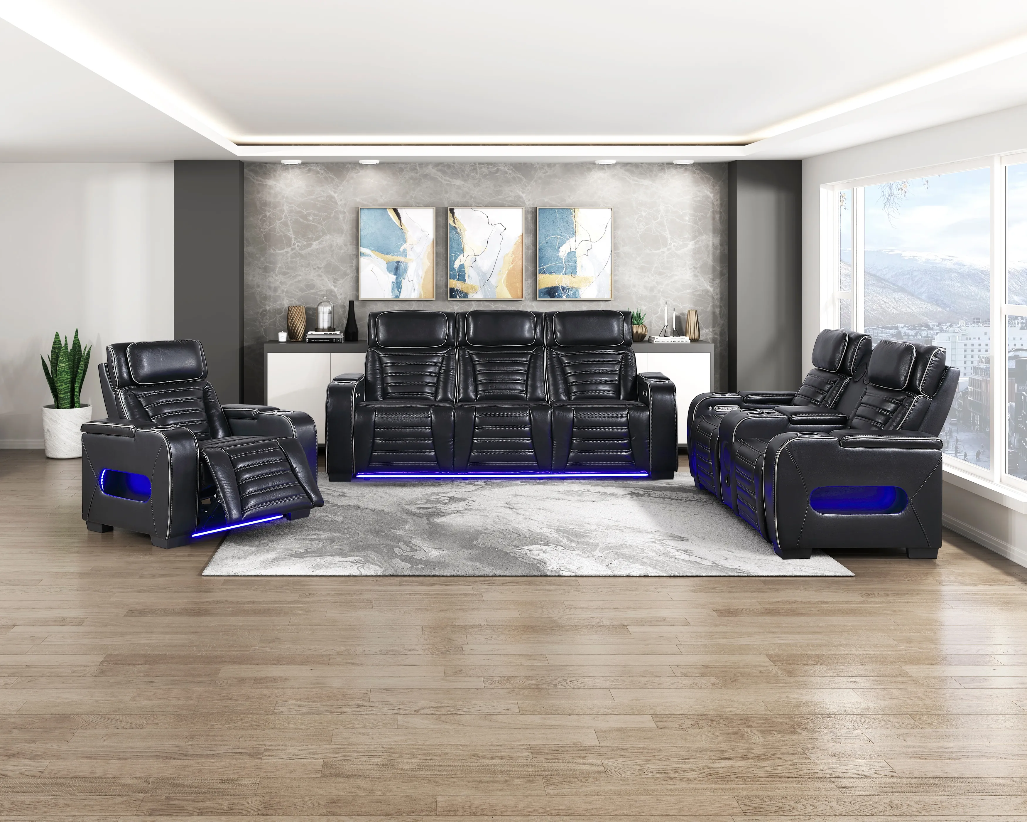 Cyber Power Reclining Sofa - Image 20