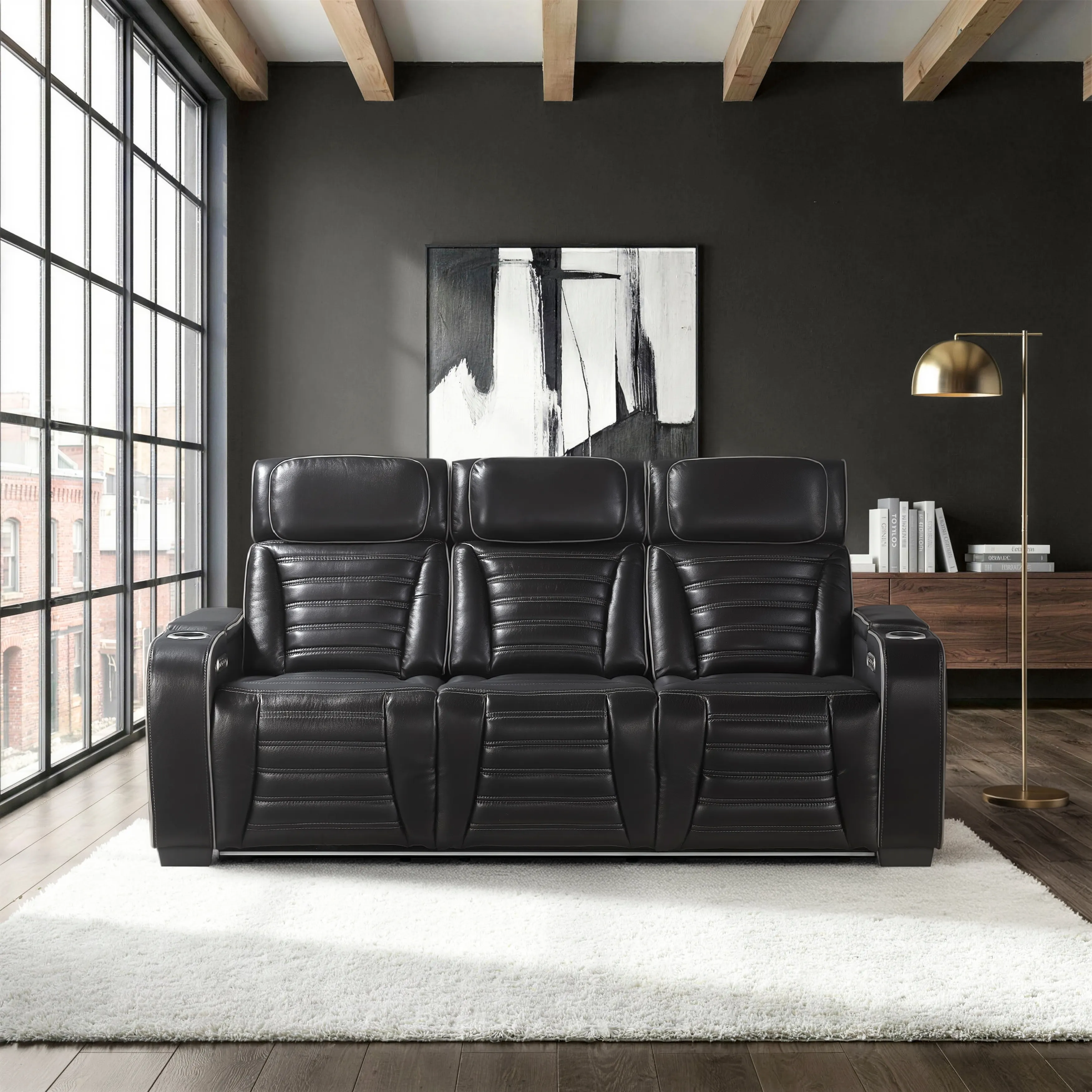 Cyber Power Reclining Sofa - Image 17