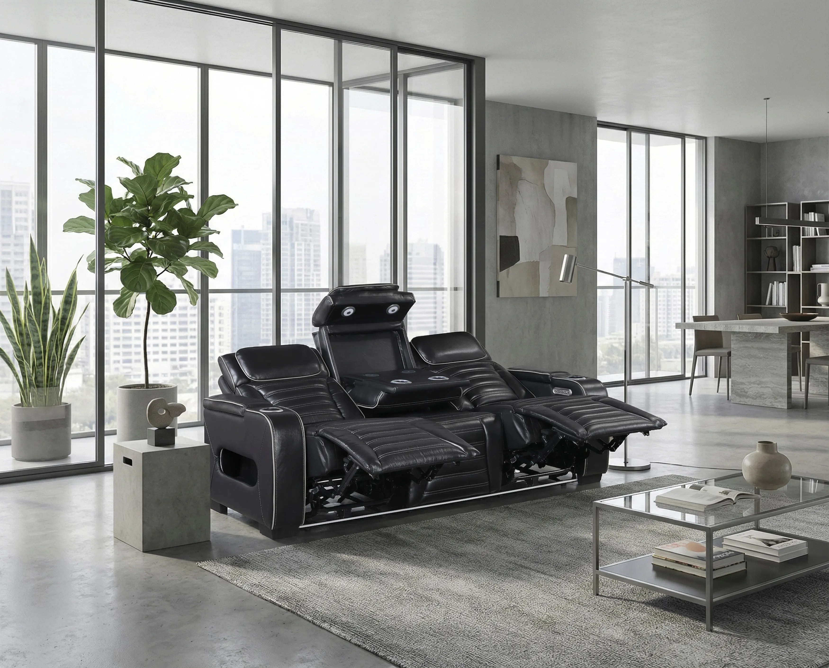 Cyber Power Reclining Sofa - Image 23