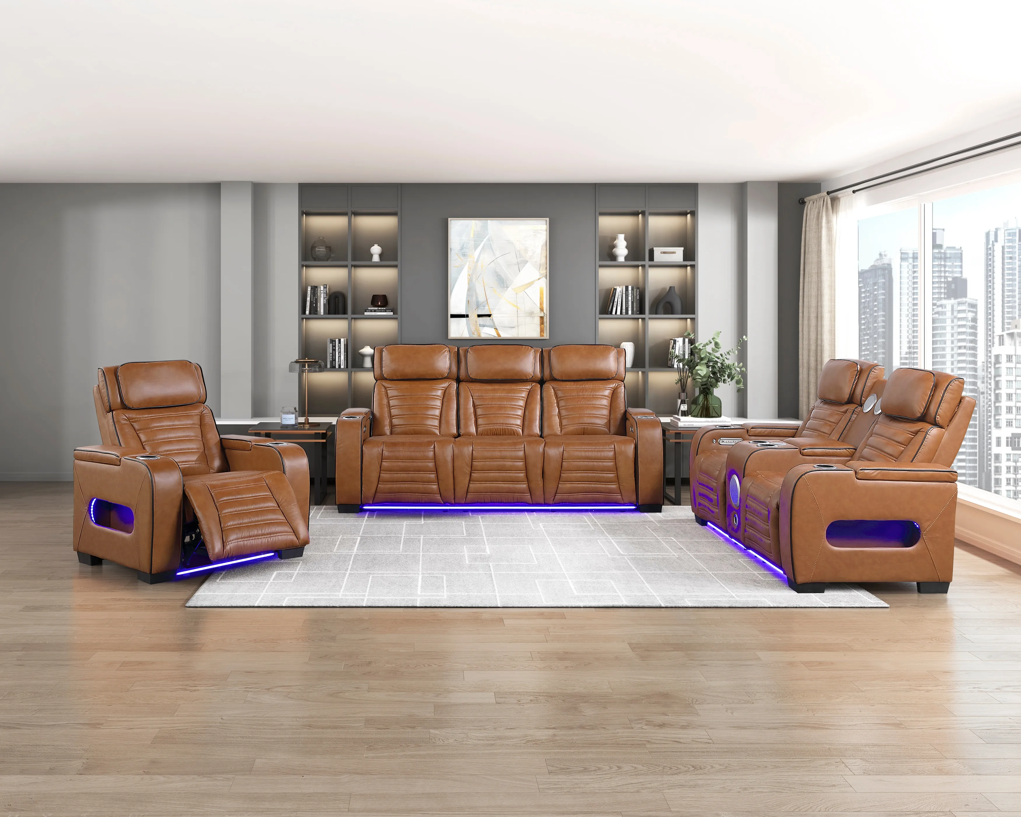 Cyber Power Reclining Sofa - Image 19