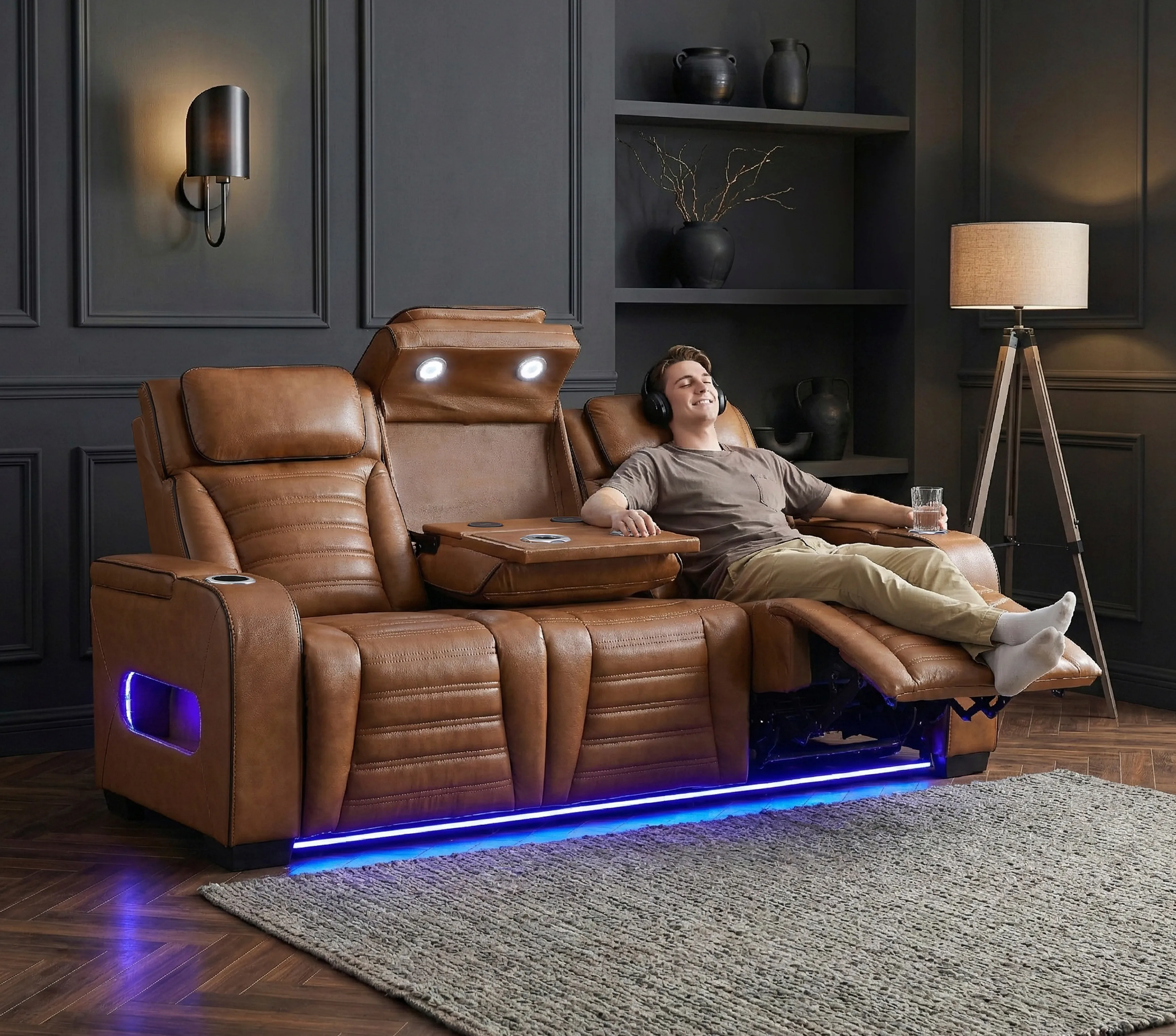 Cyber Power Reclining Sofa - Image 14