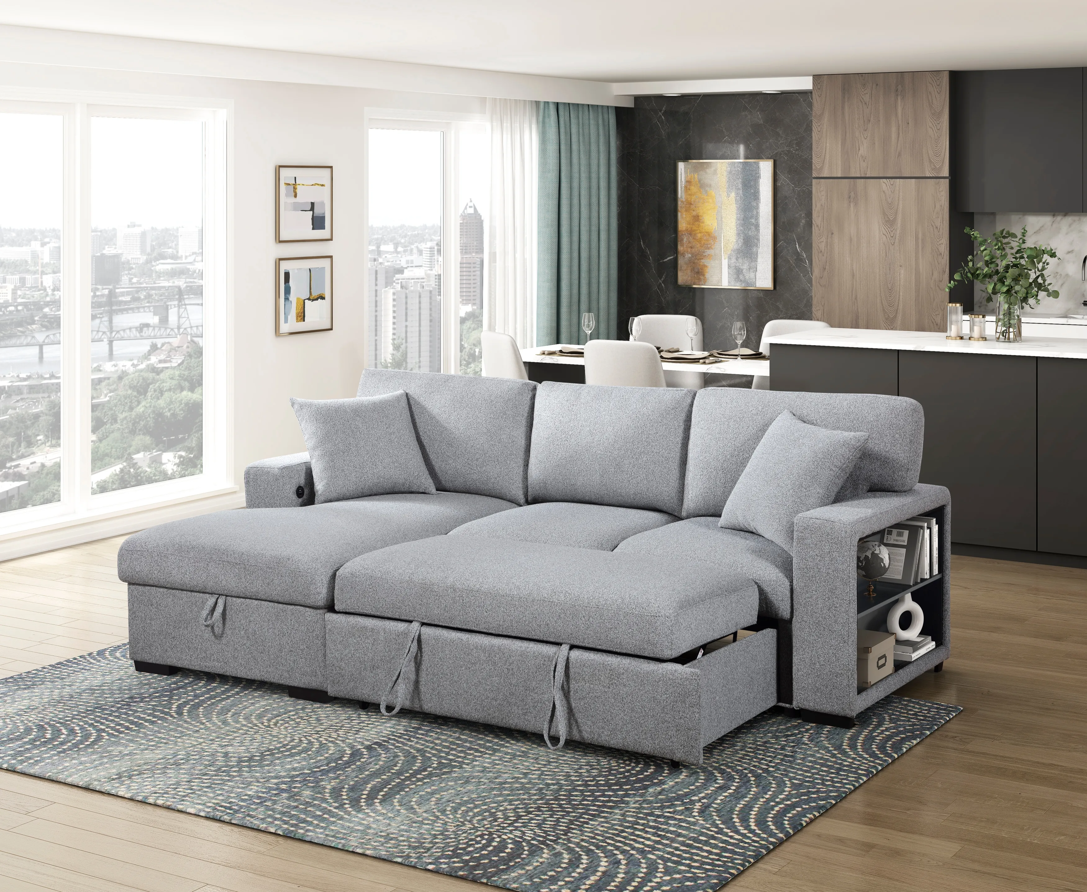 Pompano Sectional with Chaise - Image 12