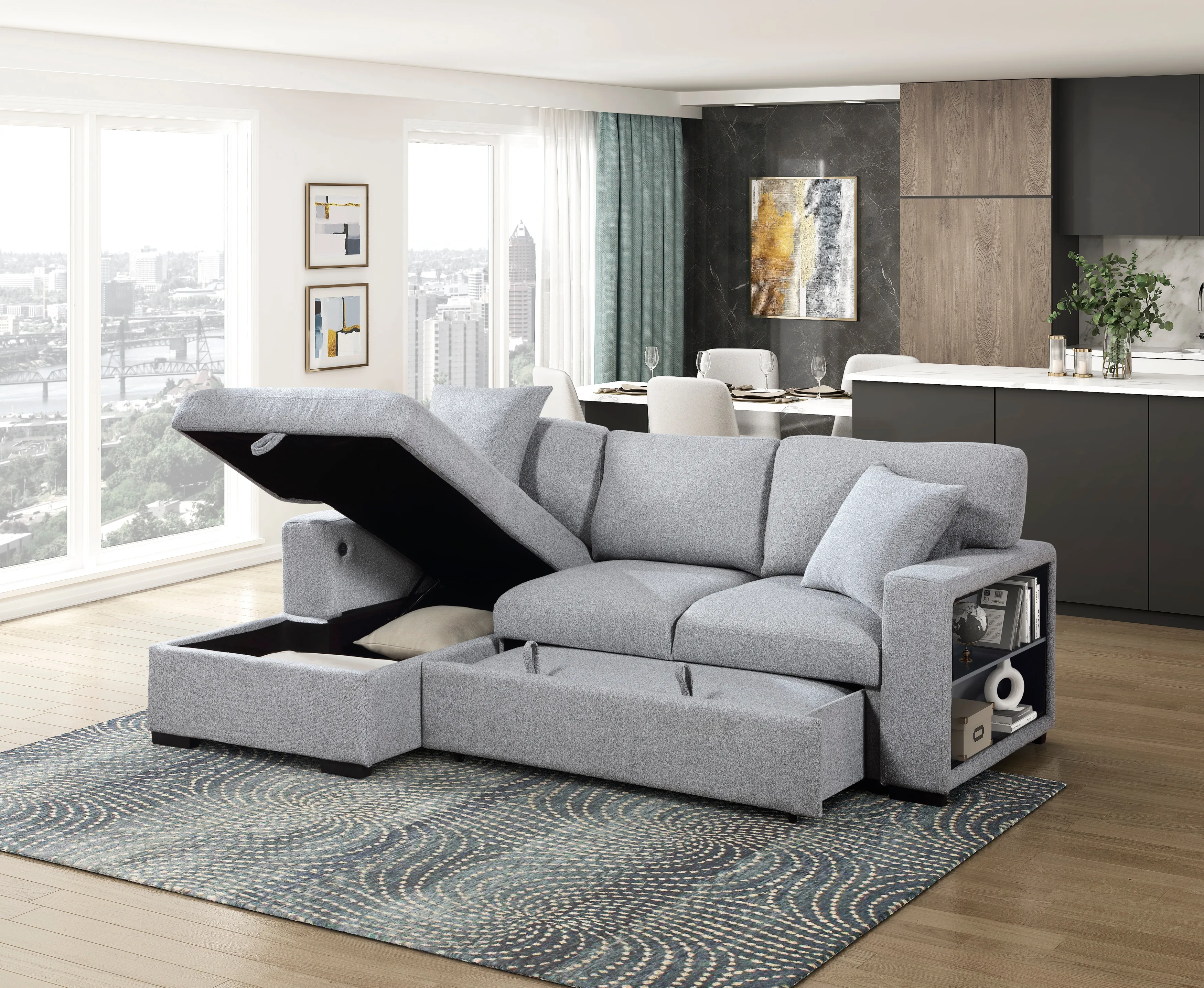 Pompano Sectional with Chaise - Image 6