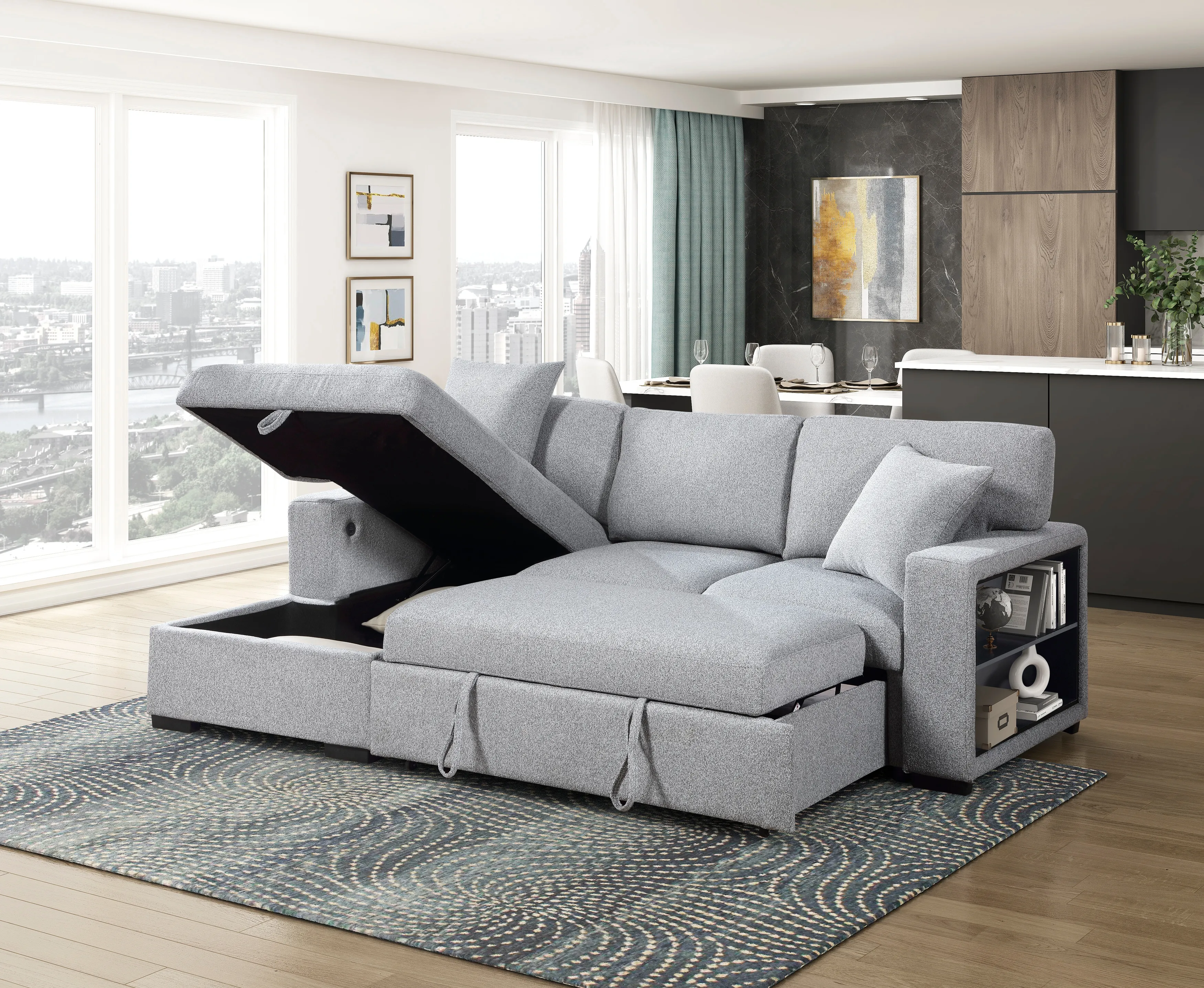 Pompano Sectional with Chaise - Image 13