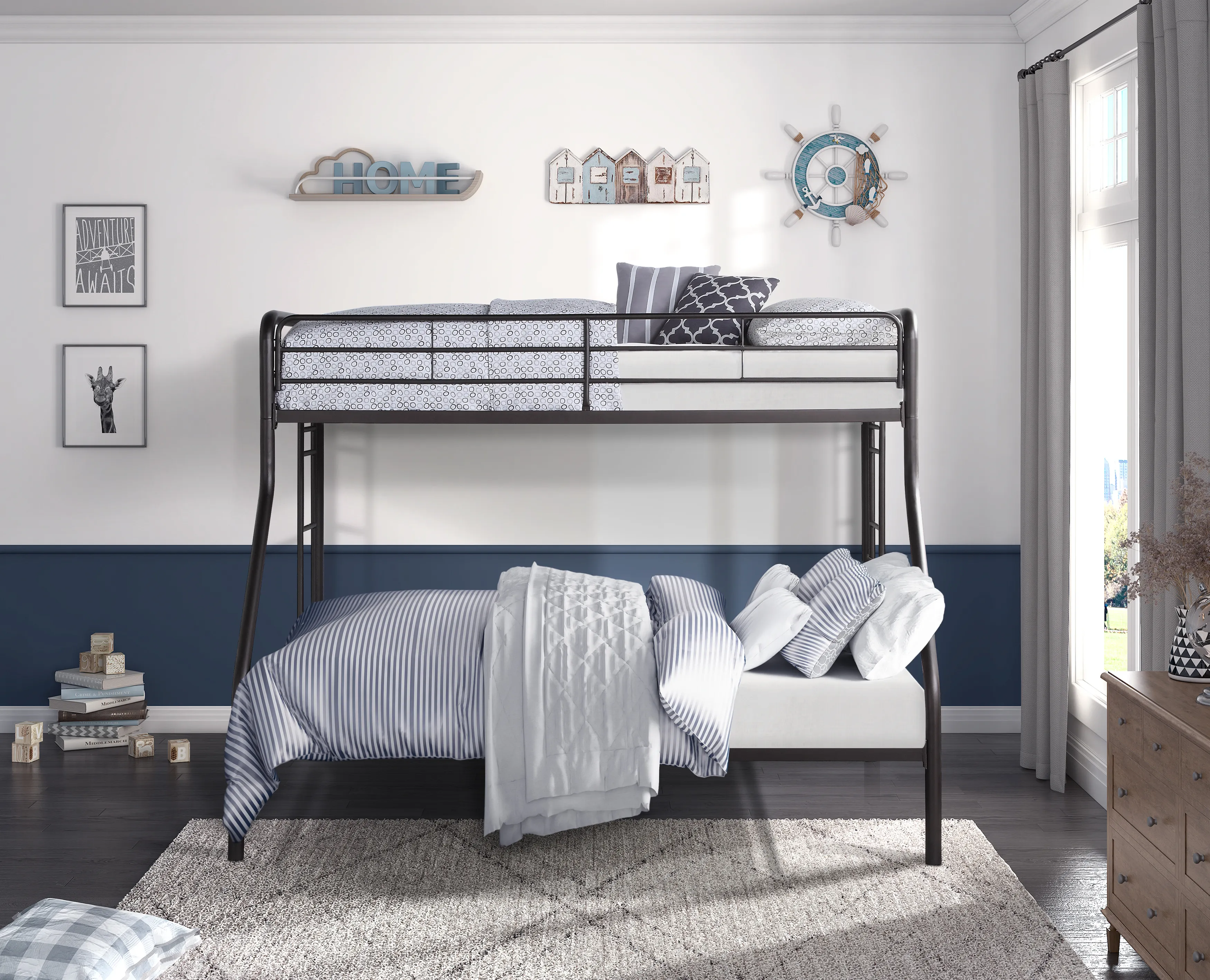 Lunar Twin/Full Bunk Bed - Image 2