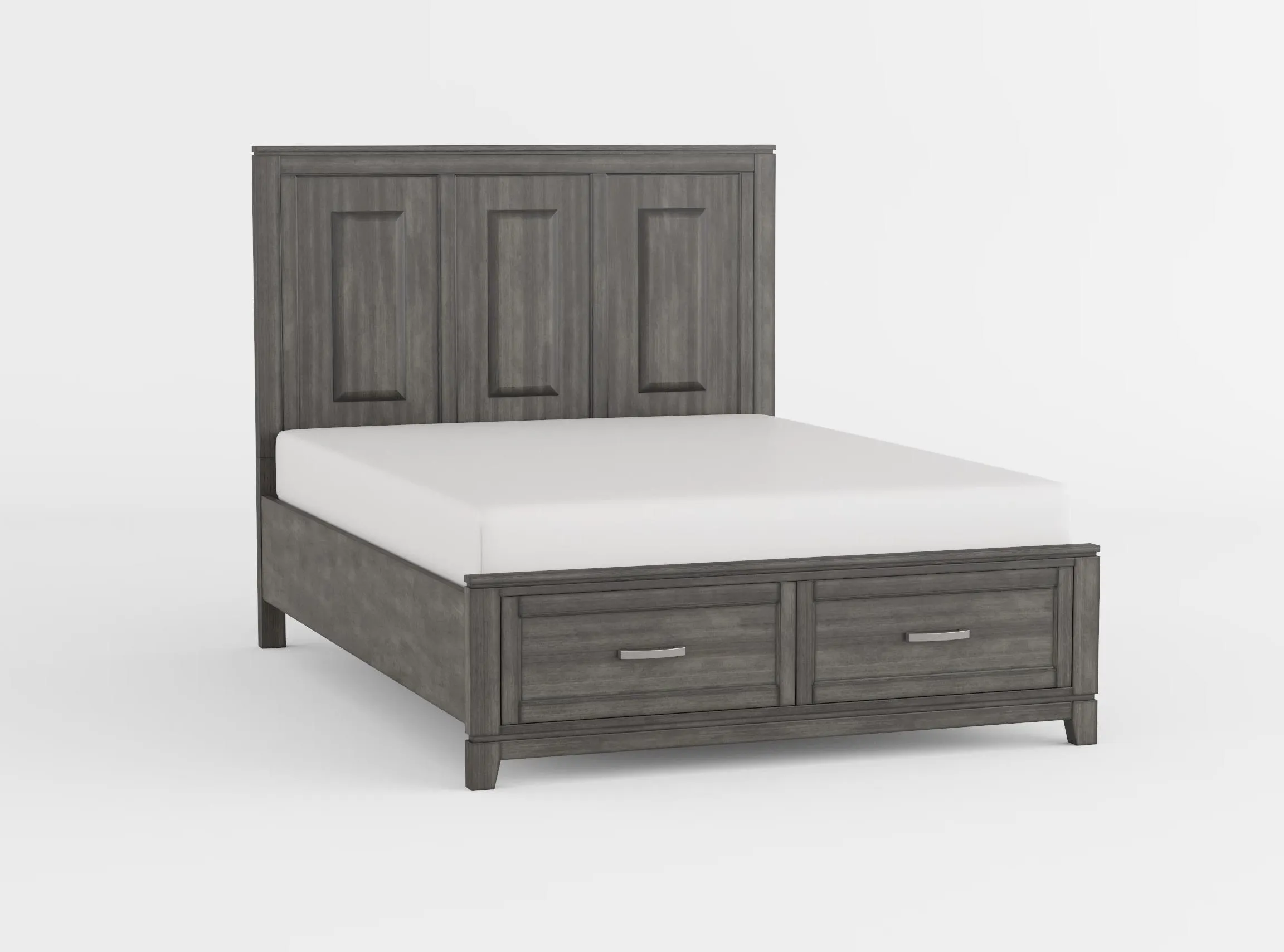 Garretson Queen Platform Bed with Footboard Storage - Image 6