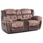 Reclining Console Loveseat