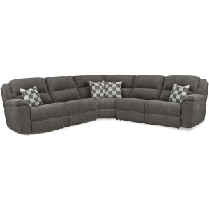 Frisco 3 PC Power Sectional - Clove
