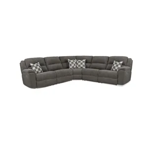 Frisco 3 PC Power Sectional - Clove