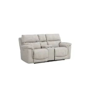 Cosmo Power Loveseat - Taupe