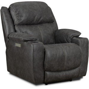 Arthur Power Recliner - Steel Color