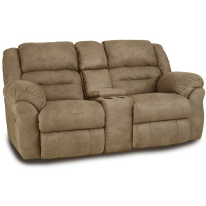 Gambler Manual Loveseat - Truffle