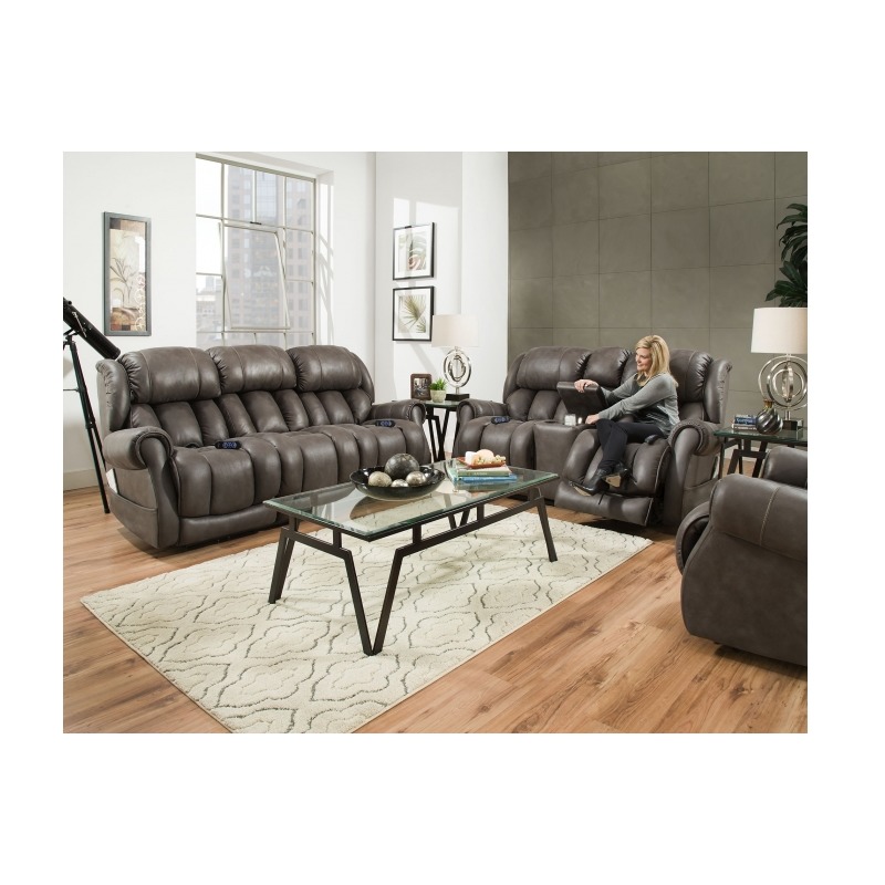 Atlantis Triple Power WallSaver Recliner in Slate by HomeStretch
