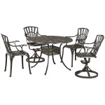 Grenada 5 Piece Outdoor Dining Set